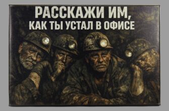Картина Расскажи им как ты устал, демотиватор на холсте