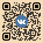 QR код Мастерская Омега в ВК, оплатить картину и оформить доставку можно прямо там