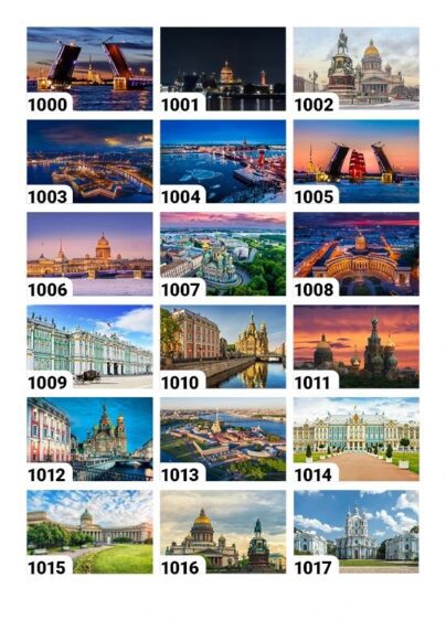 Коллекция художественных фотографий Санкт-Петербурга – Исаакиевский собор, Казанский собор, Спас-на-Крови, Петропавловская крепость, Дворцовая площадь